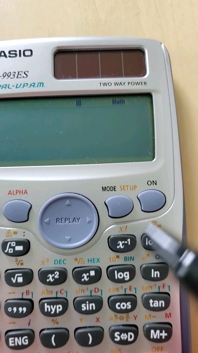 CASIO カシオ 関数電卓 fx-993ES 動作確認済み fx993es 計算機