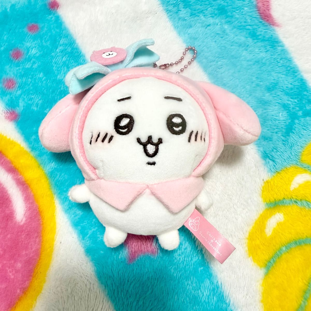 ちいかわ サンリオキャラクターズ ぷちミニマスコット タグなし 美品 ちいかわ サンリオキャラクターズ ぷちミニマスコット マイ