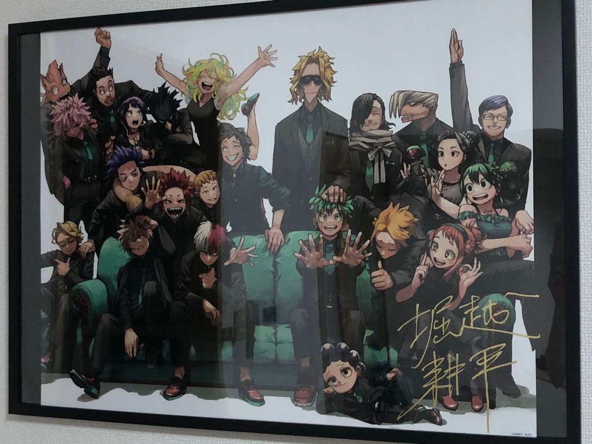 【未開封】僕のヒーローアカデミア リッチポスター B2 僕のヒーローアカデミア ヒロアカ 10周年 リッチポスター B2