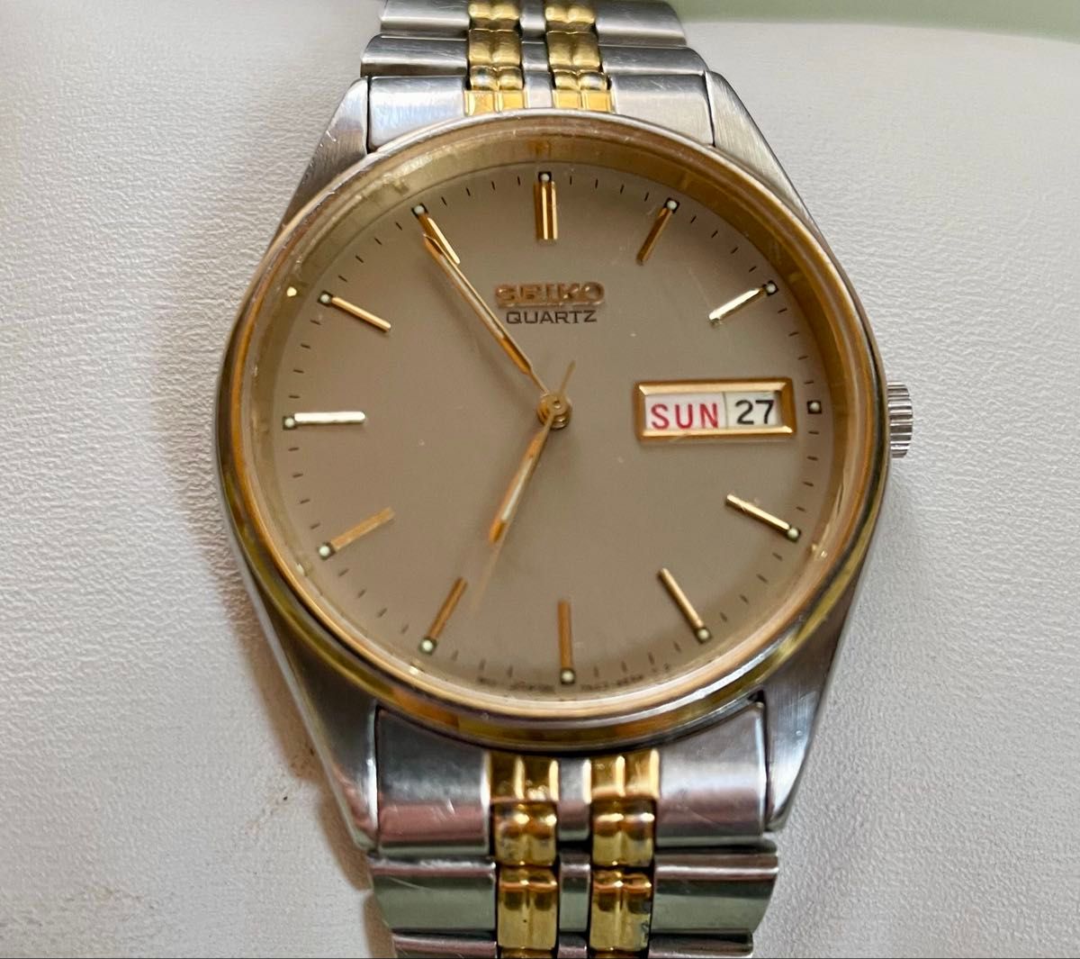 SEIKO クォーツ時計 シルバー/ゴールド SEIKO 腕時計 クォーツ ゴールド×シルバー|Yahoo!フリマ(旧