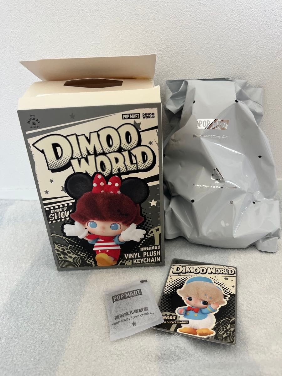 【POPMART】DIMOO WORLD ぬいぐるみキーホルダー ドナルド DIMOO WORLD × DISNEY ぬいぐるみキーチェーン ドナルド|Yahoo