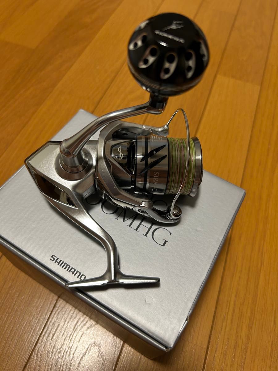 SHIMANO 23ストラディック 3000MHG 未使用 ゴメクサスハンドル シマノ 23ストラディック3000MHG 未使用品 ゴメクサスノブ付