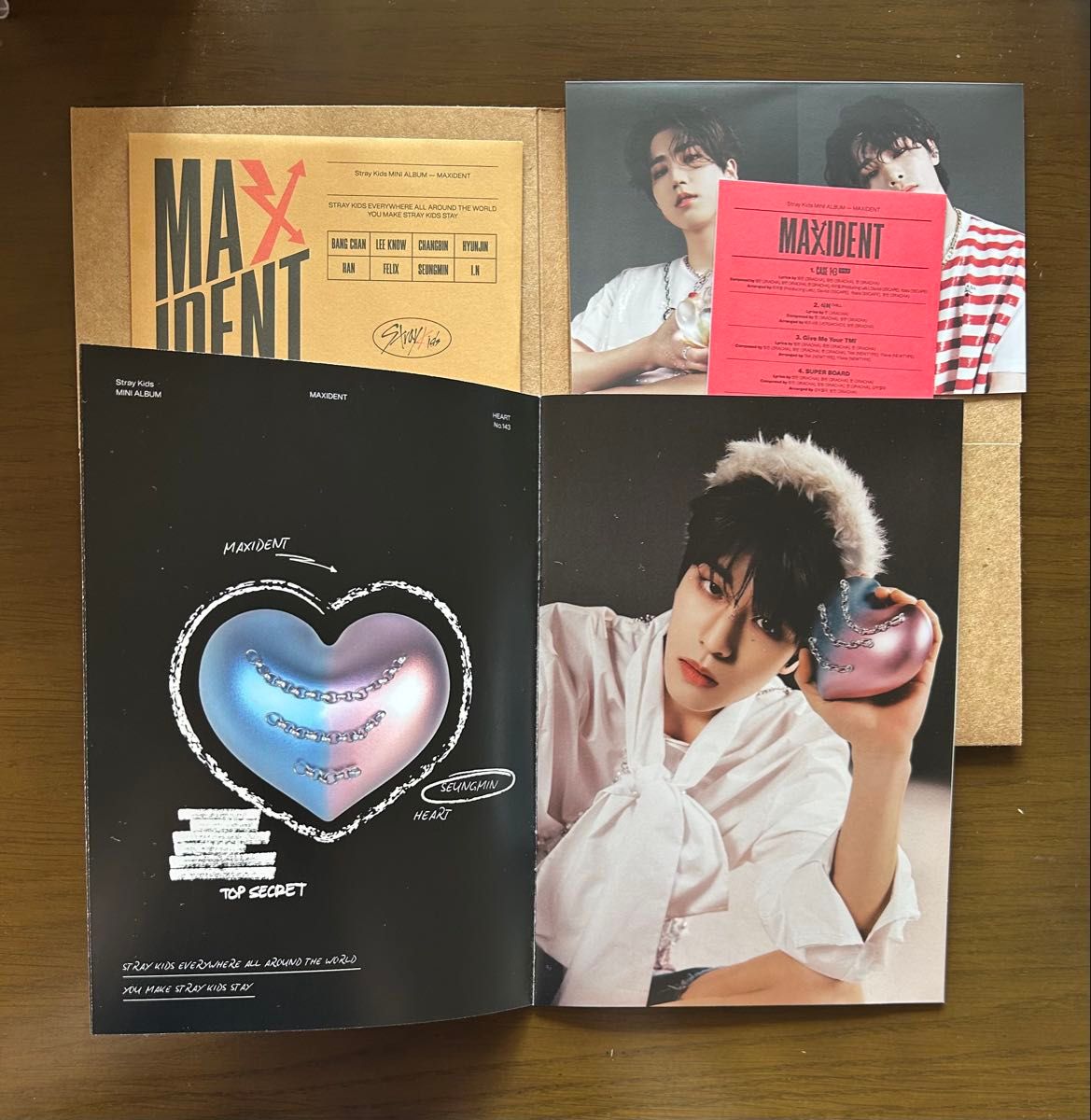 Stray Kids スンミン グッズ・CDまとめ売り(10点) Stray Kids スンミン CD まとめ売り GIANTマイル FC トレカ