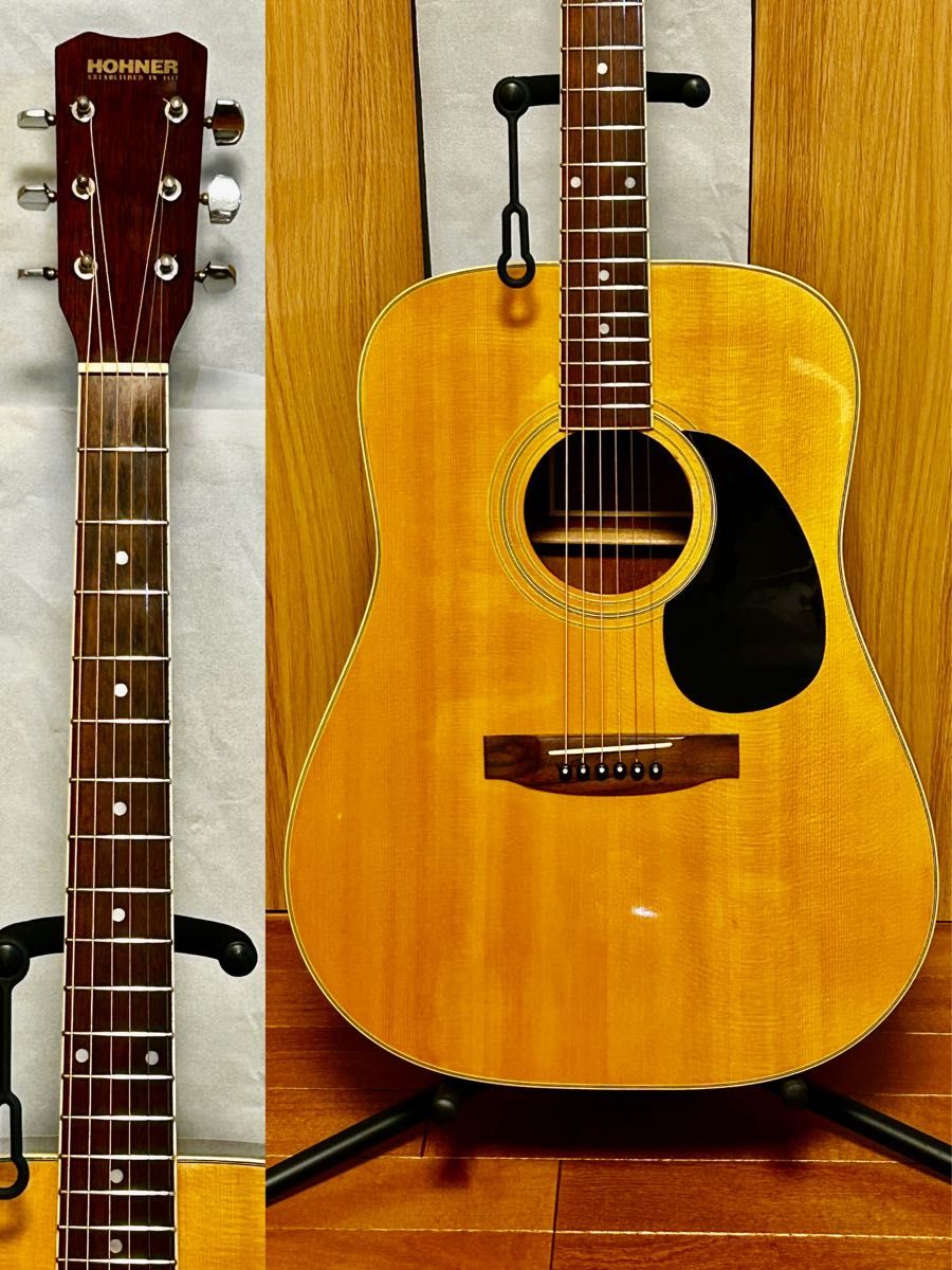 すぐ使えるアコギ HOHNER HW-400N クリーニング・低弦高調整済み すぐ使えるアコギ HOHNER HW-400N クリーニング・低弦高調整済み