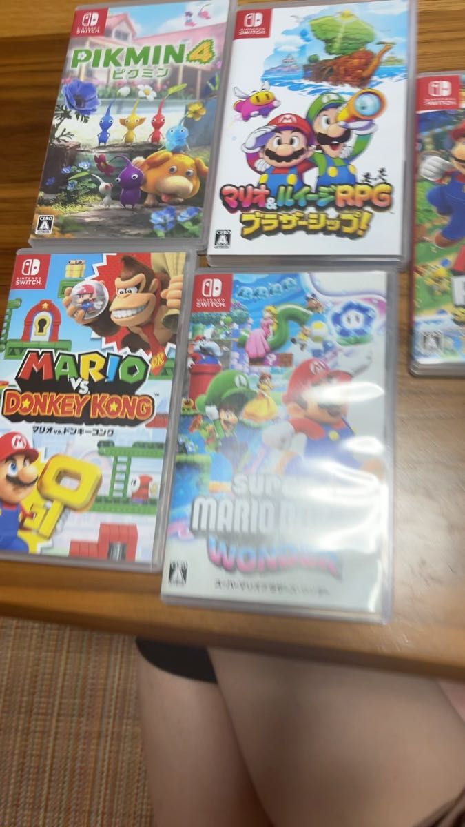 5本セット Nintendo Switch ゲームソフト まとめ売り