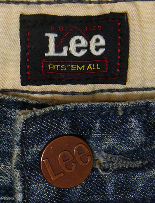 ☆Lee FITS EM ALL リー ペインターパンツ メンズジーンズ デニムパンツ W34 実寸W96センチ L73センチの画像3