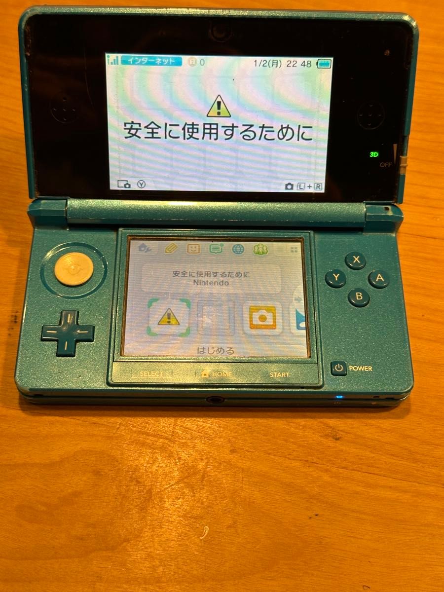 ニンテンドー3DS ライトブルー ジャンク品 Nintendo ニンテンドー 3DS ライトブルー ジャンク|Yahoo