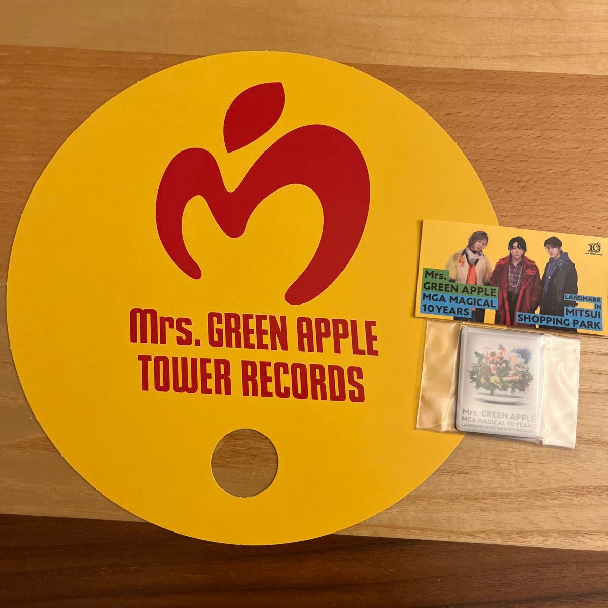 Mrs.GREEN APPLE 10 グッズ3点セット Mrs GREEN APPLE 10周年記念グッズ 3点セット|Yahoo!フリマ(旧