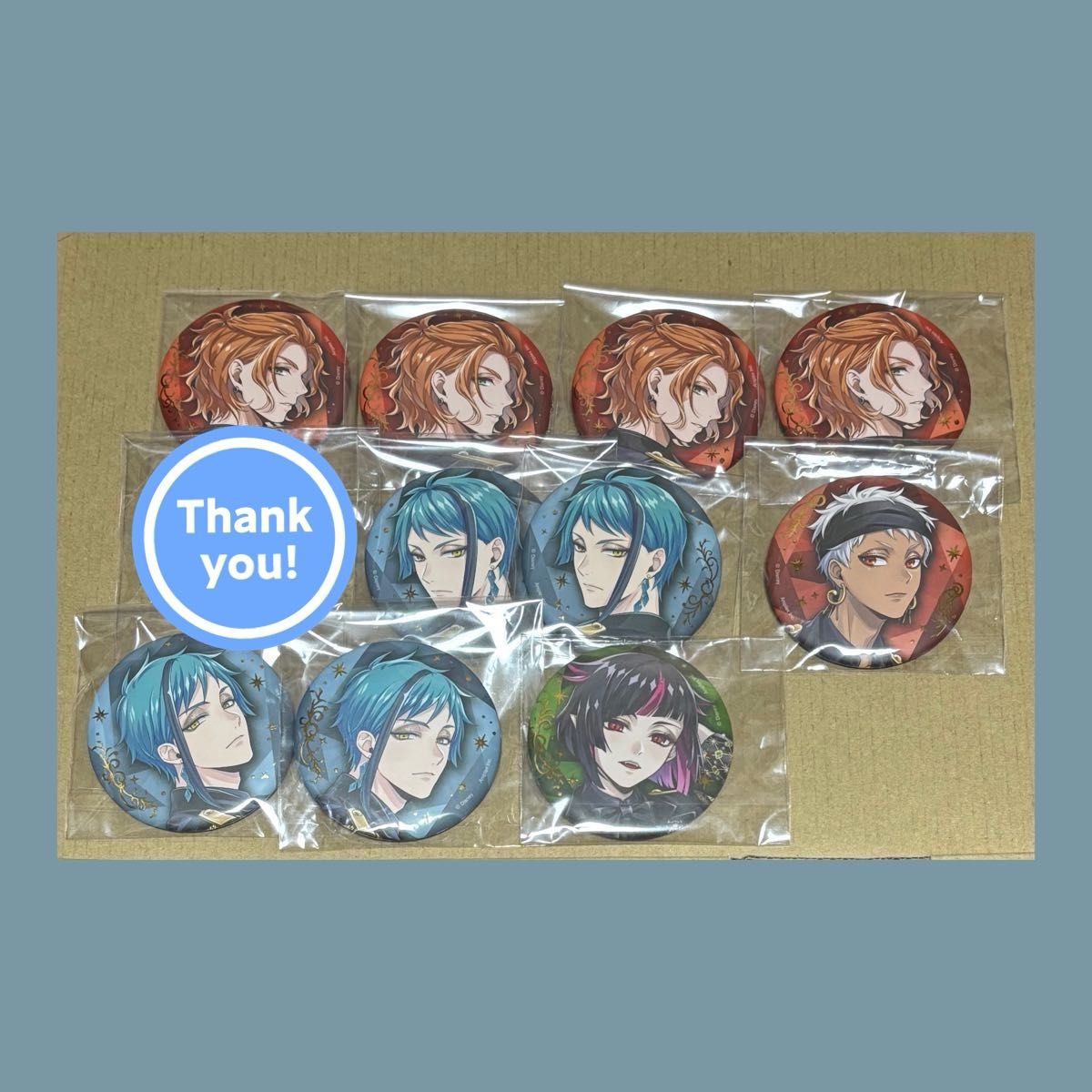 ツイステ ポップアップ レオナ ブレイジングジュエル 缶バッジ カード ツイステ ポップアップストア ブレイジングジュエル