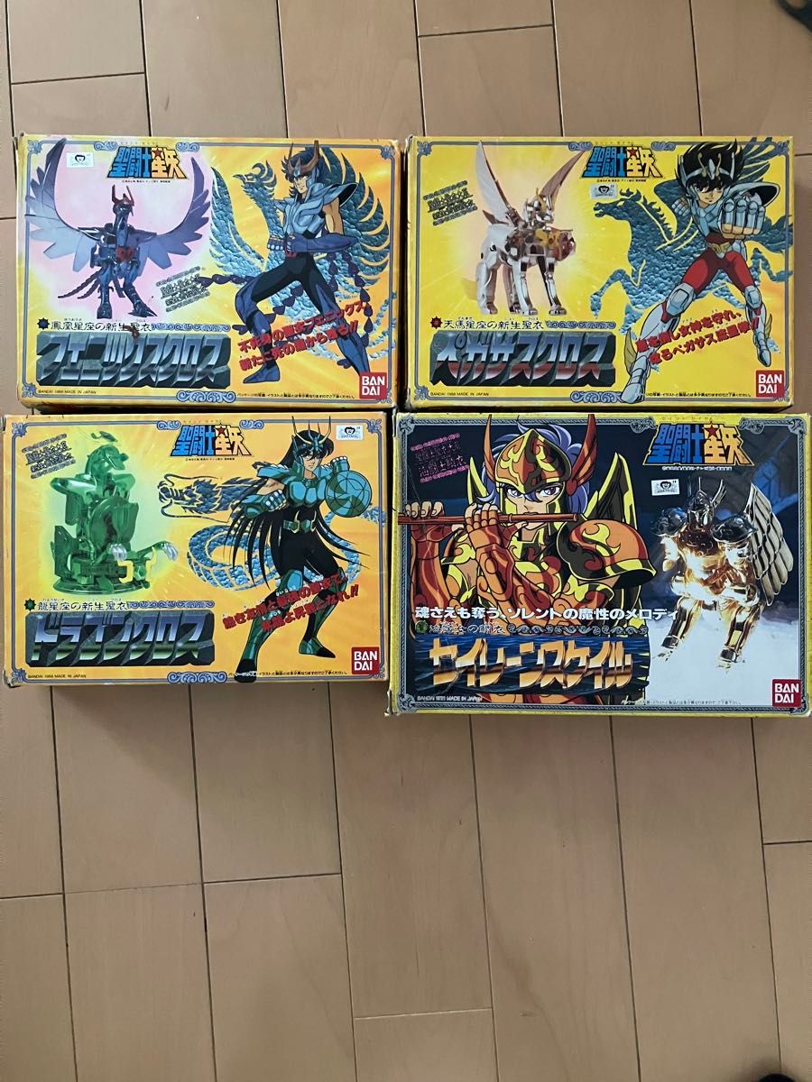 高島屋包装用紙未開封 聖闘士星矢 聖衣大系 新生ブロンズクロス 完品 5種セット 聖闘士星矢 聖衣大系 クロス4点セット|Yahoo!フリマ(旧PayPay