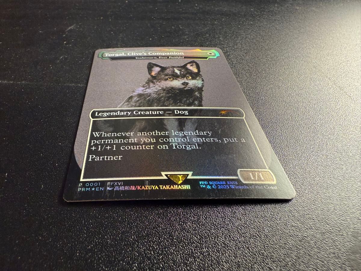 Mtg Torgal, Clive's Companion永久忠義の義丸FOIL MTG FF トルガル FOIL仕様 Clive's Companion - 永久忠義の義丸
