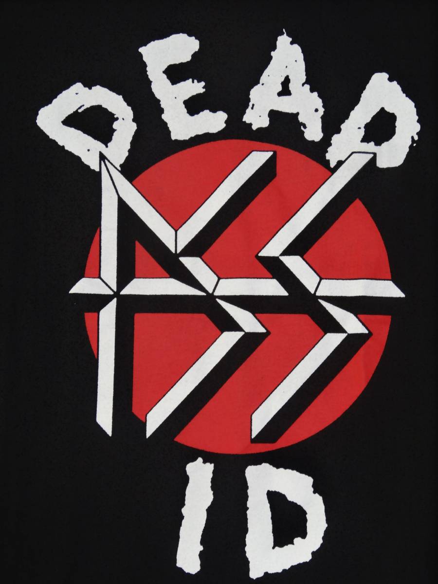 ASSID アシッド HARDCORE PUNKハードコアパンクバンド DEAD KENNEDYSデッドケネディーズ バンドロゴモチーフプリントTシャツ L ブラック 黒_画像2