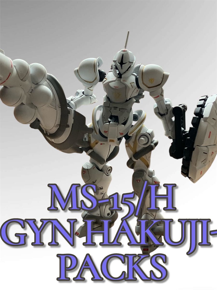 HG 1/144 エグザベ専用ギャン(ハクジ装備) 塗装済み完成品 HG 1/144 エグザベ専用ギャン(ハクジ装備) 塗装済み完成品