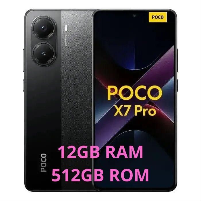 大幅値下げ‼️【新品未開封】POCO X7 Pro (12GB+512GB) POCO X7 Pro 12GB RAM 512GB ROM ブラック グローバル版本体