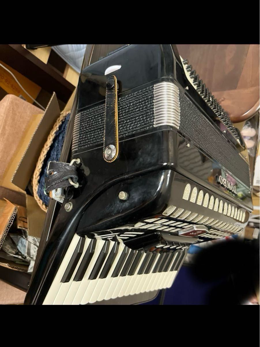 TOMBO No.65 アコーディオン ハードケース付 TOMBO No 65 アコーディオン 80ベース ハードケース付属 34鍵盤