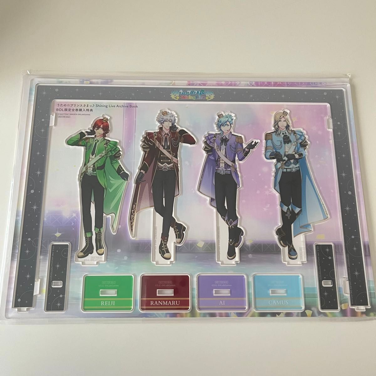 うたプリ シャニライ アーカイブブック アクスタ スタリ カルナイ うたプリ シャニライ アーカイブブック アクスタ スタリ