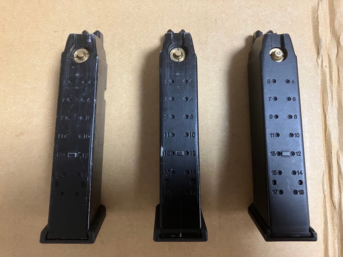 ™️Glock17 旧型マガジン 3本セット② マルイ系 G17 CO2 マガジン 3本セット ガスガン グロック|Yahoo