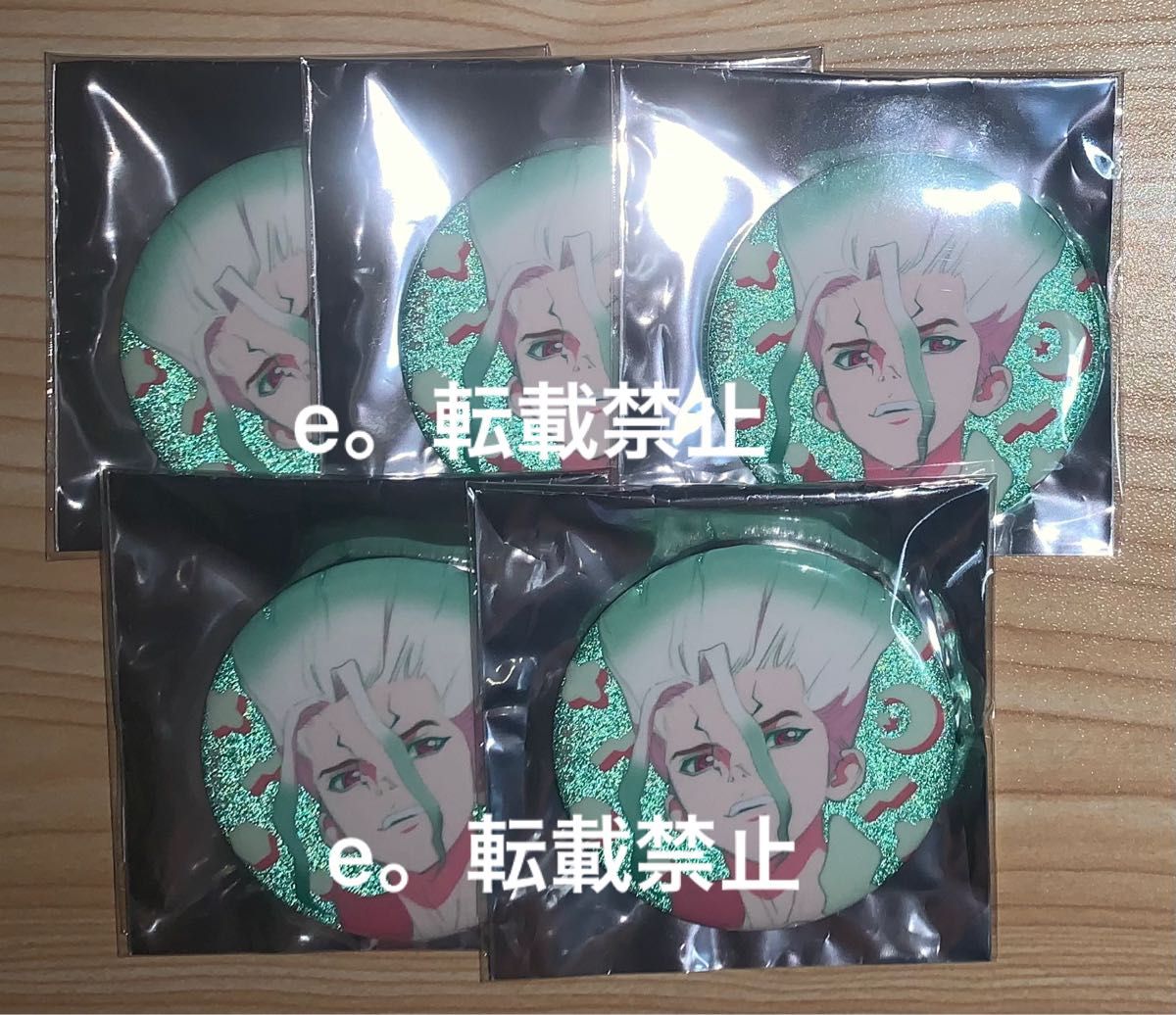 Dr.STONE ドクスト 石神千空 HICUL グリッター缶バッジ Dr STONE 受注生産 千空 グリッター 缶バッジ HICUL|Yahoo