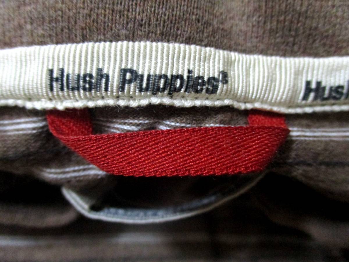 即決！Hush Puppies ハッシュパピー 大人チック紳士的デザイン ロゴ刺繍 ポロシャツ Msize表記_画像5