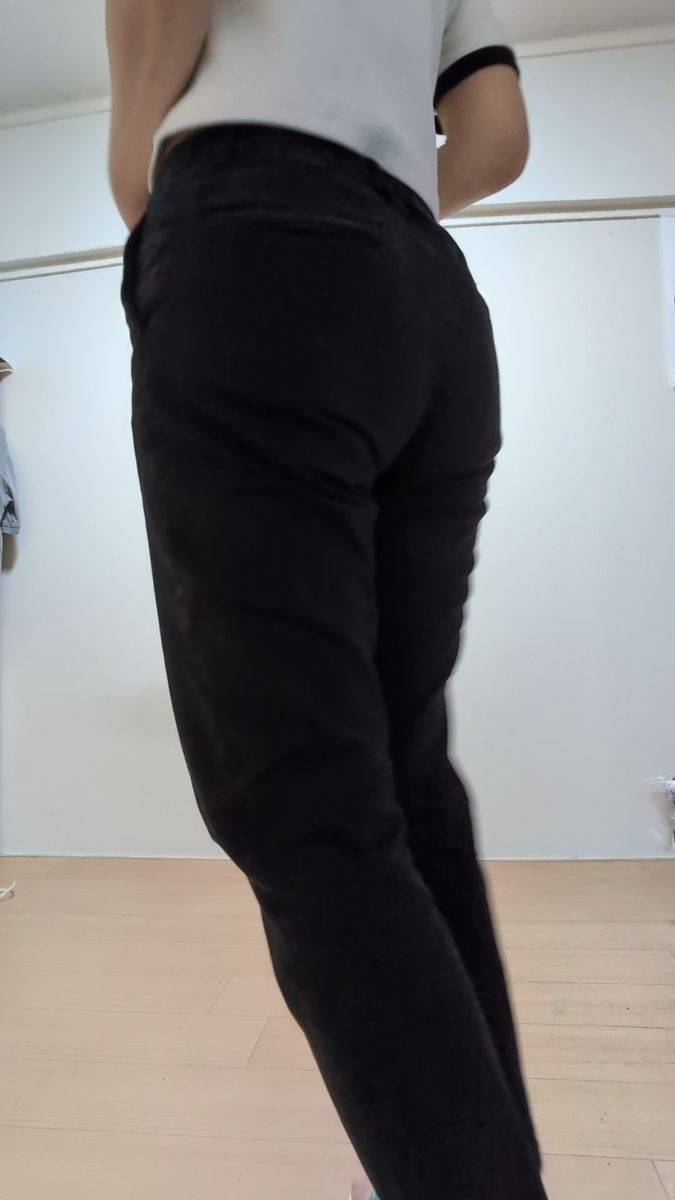 デニム パンツ チノパン ブラック