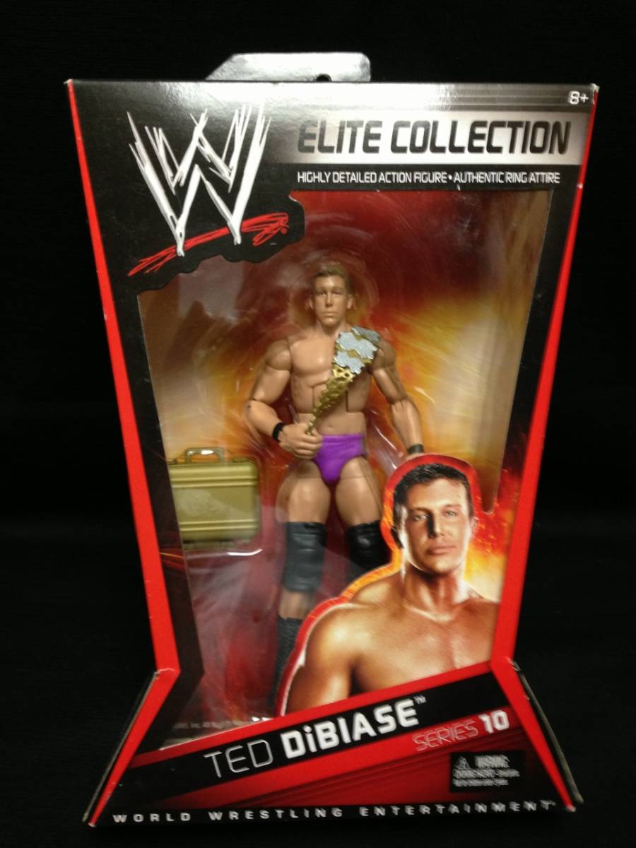 MATTLE：WWE ELITE SERIES 10 テッド・デビアス パープルタイツVer. w/ベルト（未開封品）