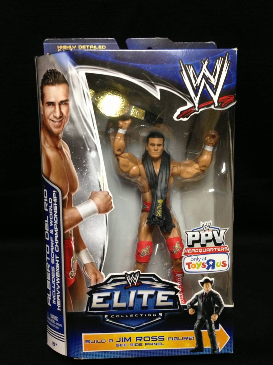 MATTLE：WWE ELITE BEST OF PPV 2013 SERIES 2 アルベルト・デル・リオ w/ベルト（未開封品）_画像1