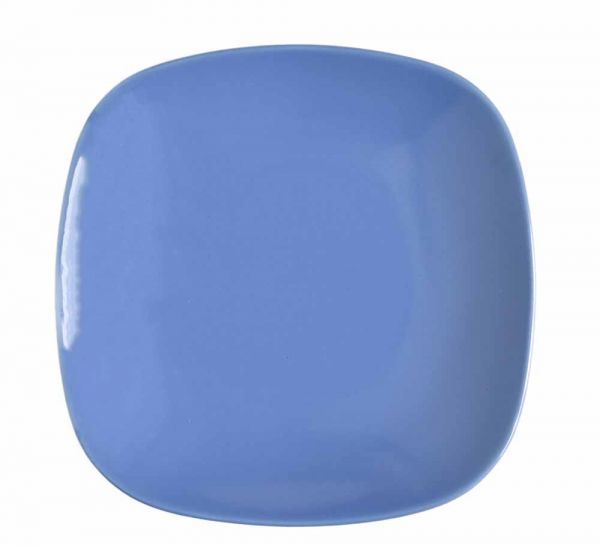 【リンドスタイメスト】bright blu ブライトブルー　青色　四角 小皿　スクウェアー　パンプレート　パン皿　16.5ｃｍ　デザイナー_画像1