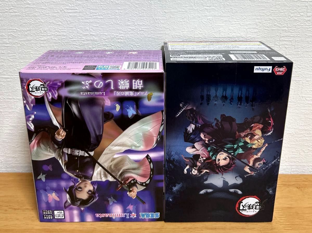 ☆鬼滅の刃☆ しのぶ & カナヲ ブレスレット セット 鬼滅の刃 フィギュア 胡蝶しのぶ・栗花落カナヲ 2点セット】新品