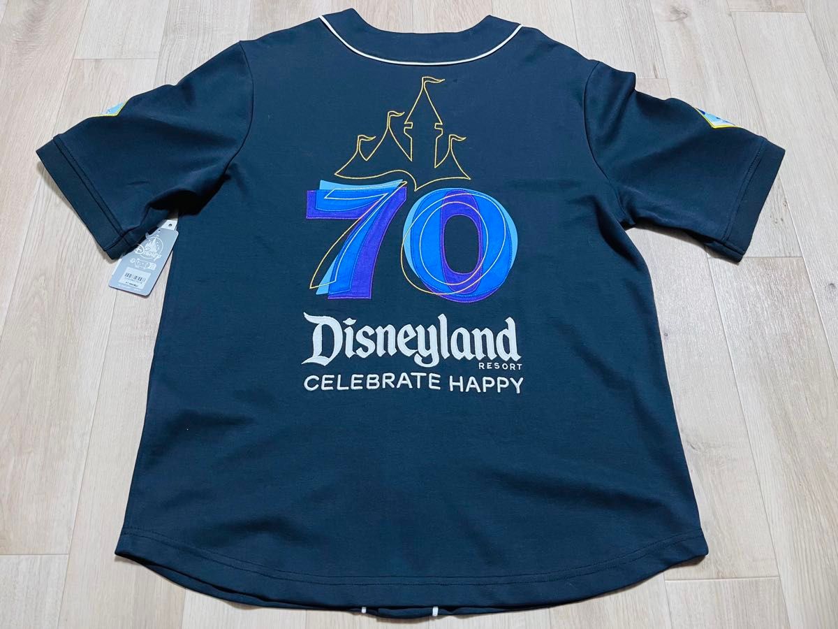 70th Anniversary ベースボールシャツ ミッキードナルドグーフィ ミッキードナルドグーフィー 半袖シャツ ベースボールシャツ