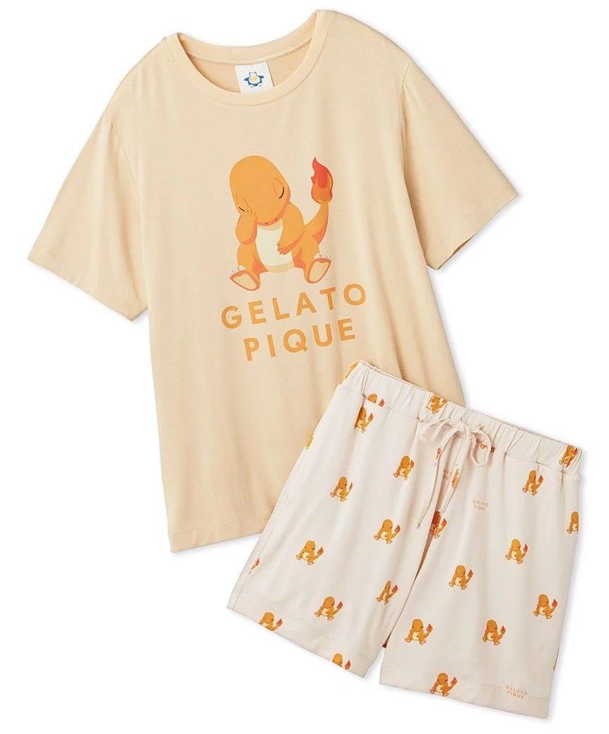 GELATO PIQUE ジェラピケ ヒトカゲ ルームウェアセット ジェラートピケ ルームウェア レディース ヒトカゲ セット