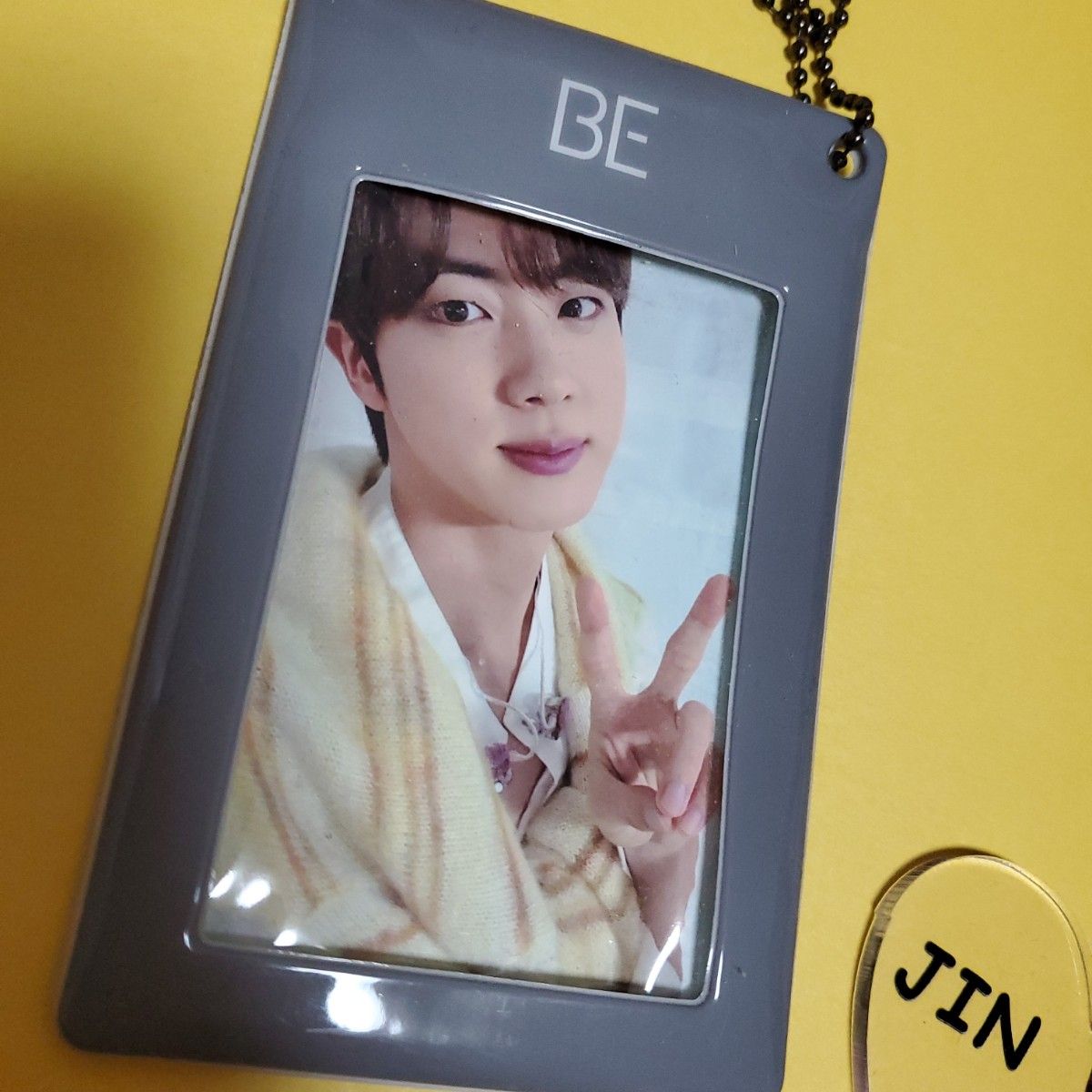 BTS MOS7 The Journey weverse トレカ ジン BTS 公式 ジン JIN BE weverse 特典 トレカ ケースつき ふちこ