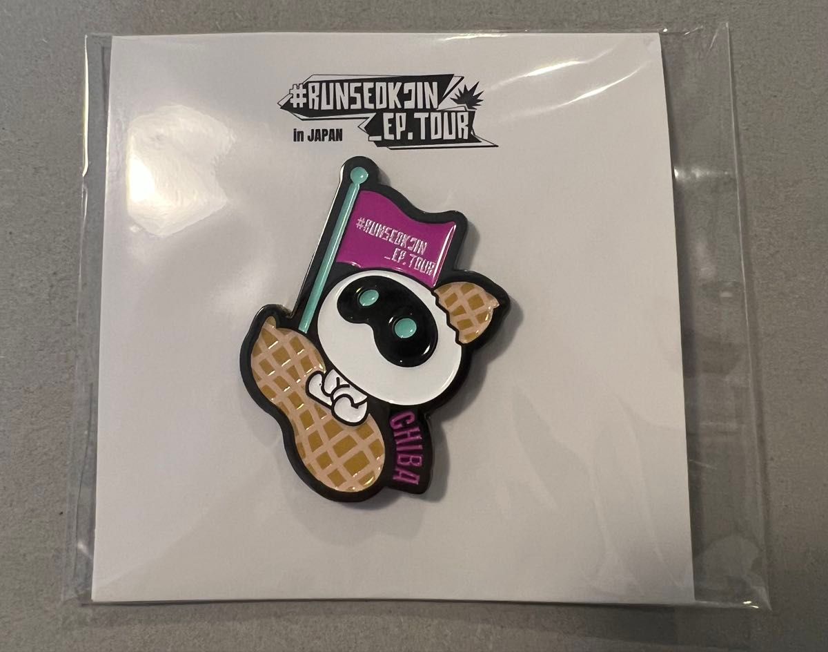 RUNSEOKJIN_EP.TOUR in JAPANソックス ピンバッジトレカ RUNSEOKJIN_EP TOUR in JAPAN ピンバッジチ千葉 BTS JIN|Yahoo