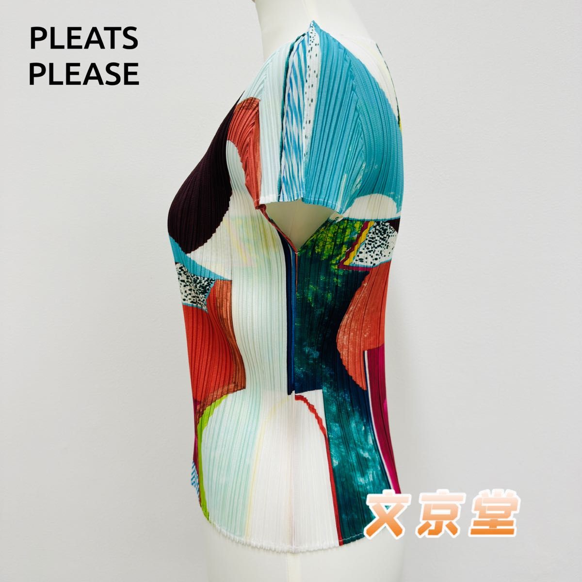 ISSEY MIYAKE イッセイミヤケ プリーツプリーズ 半袖トップス イッセイミヤケ プリーツプリーズ マルチ 半袖トップス