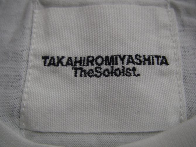 S4 TAKAHIROMIYASHITA TheSoloist ソロイスト Tシャツ 男女兼用 44サイズ 新品未使用 白_画像7