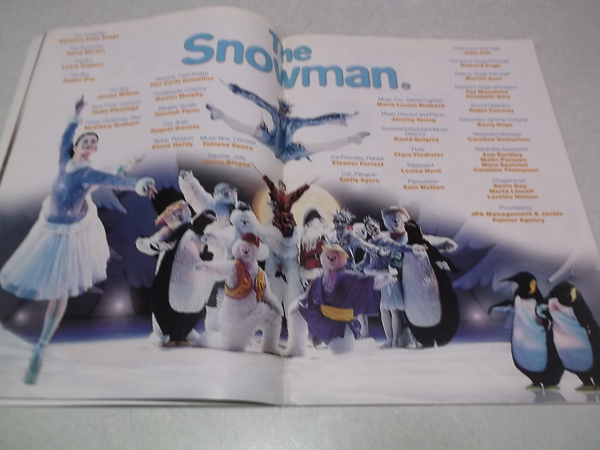 ]　The Snowman スノーマン 2008-2009公演パンフ 【洋書】_画像2