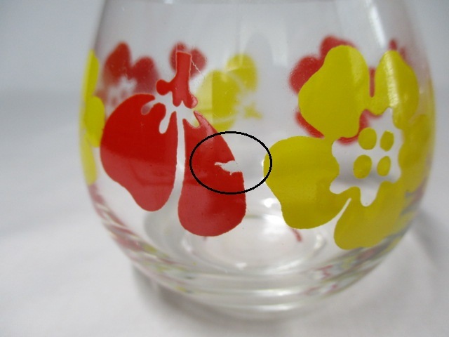 ヤフオク 昭和レトロ 花柄 冷茶 フリーグラス 5個 ヤフオク 昭和レトロ 花柄 冷茶 フリーグラス 5個
