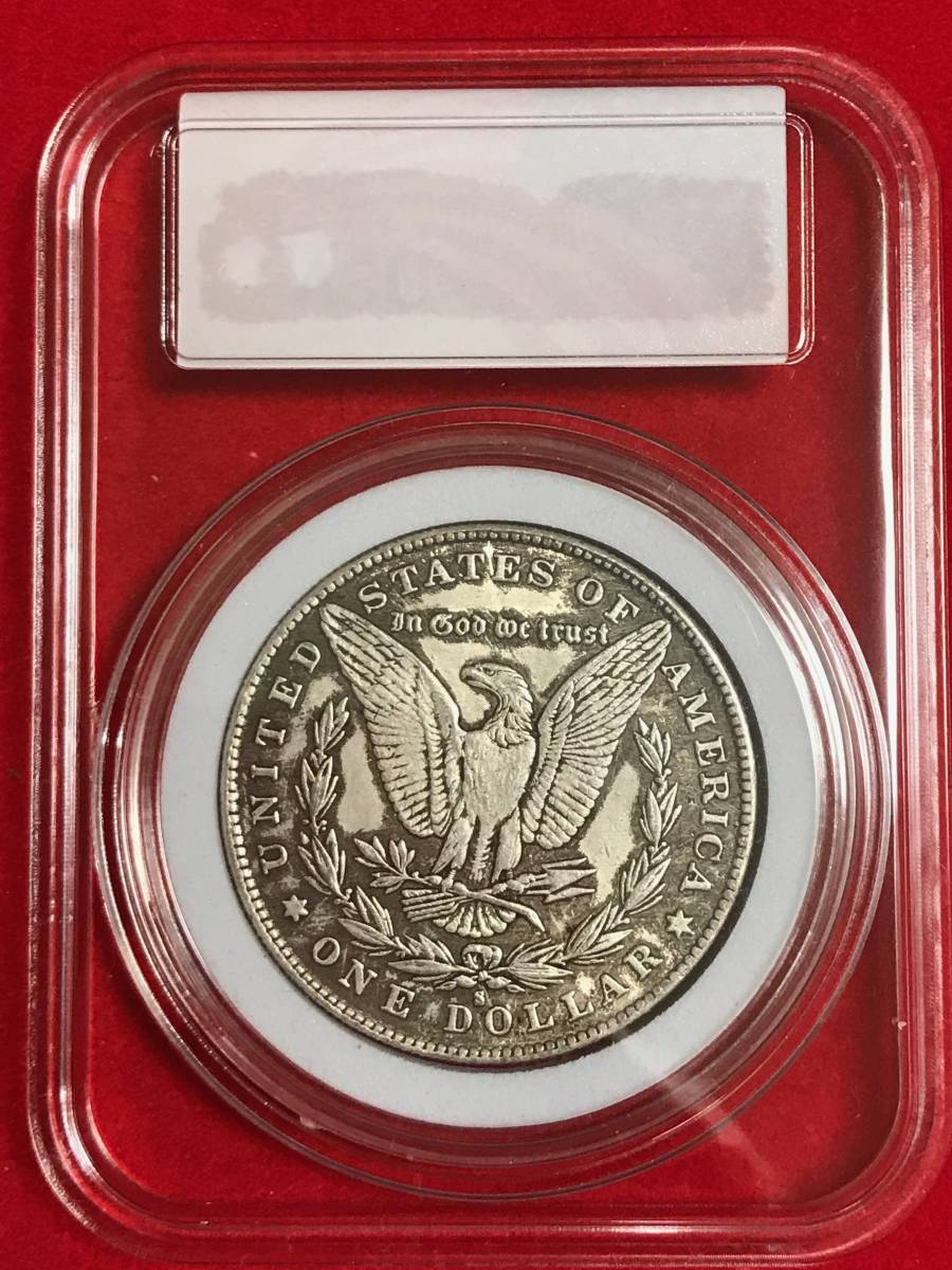 銀貨 モーガンダラー硬貨 1878年～1904年と1921年 1ドル 1Dollar アメリカ合衆国(レプリカ)_画像2