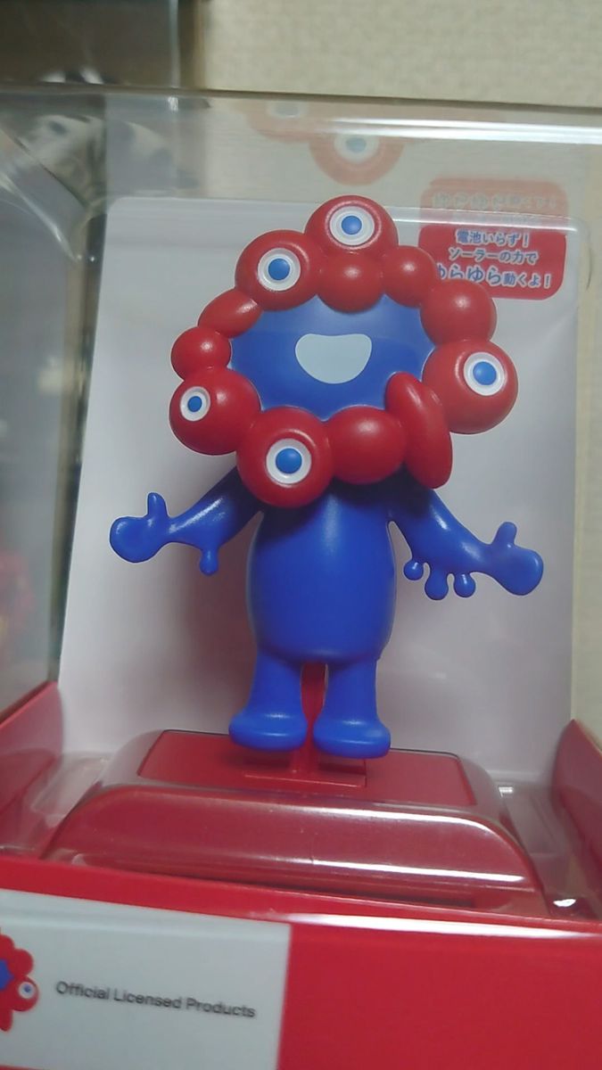 【未開封】万博 ミャクミャク ソーラーパネル動作 ゆらゆら動く フィギュア
