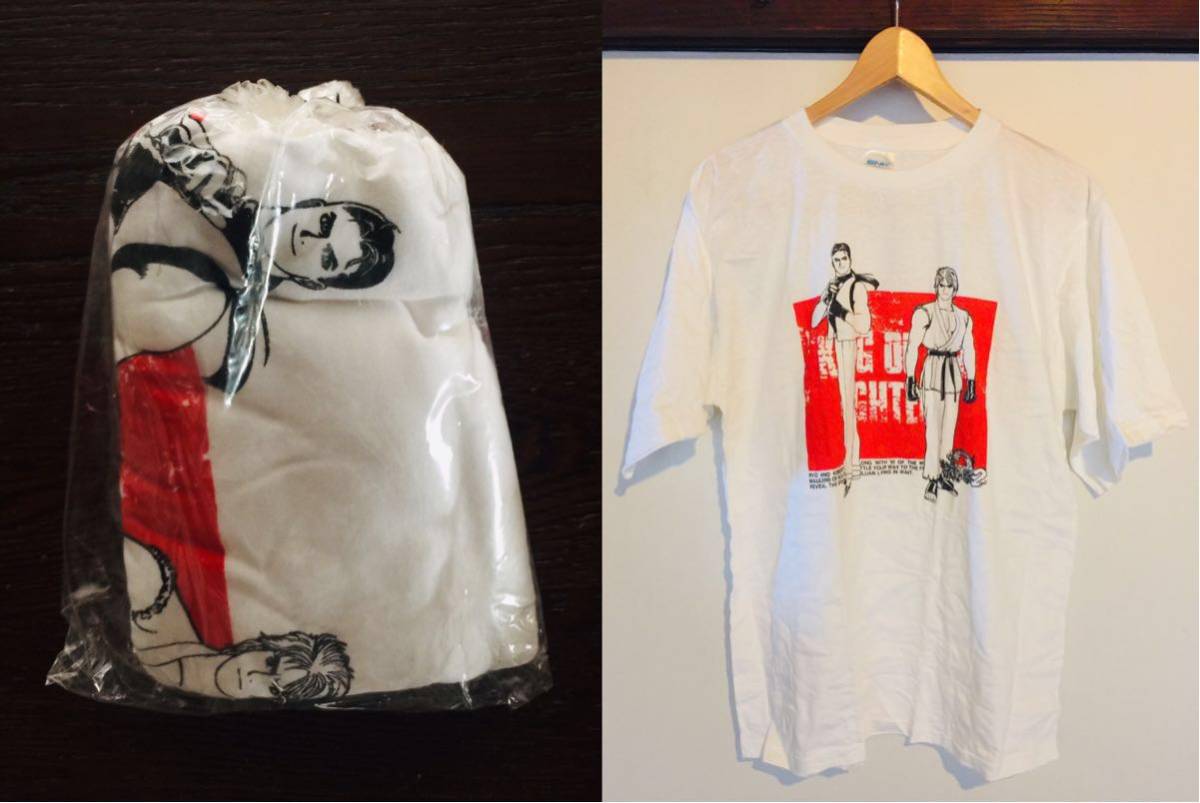 90's 新品 非売品 龍虎の拳2 Tシャツ デッドストック ネオジオ NEOGEO 景品 SNK 龍虎乱舞 ザキングオブファイターズ Art of Fighting_新品です。