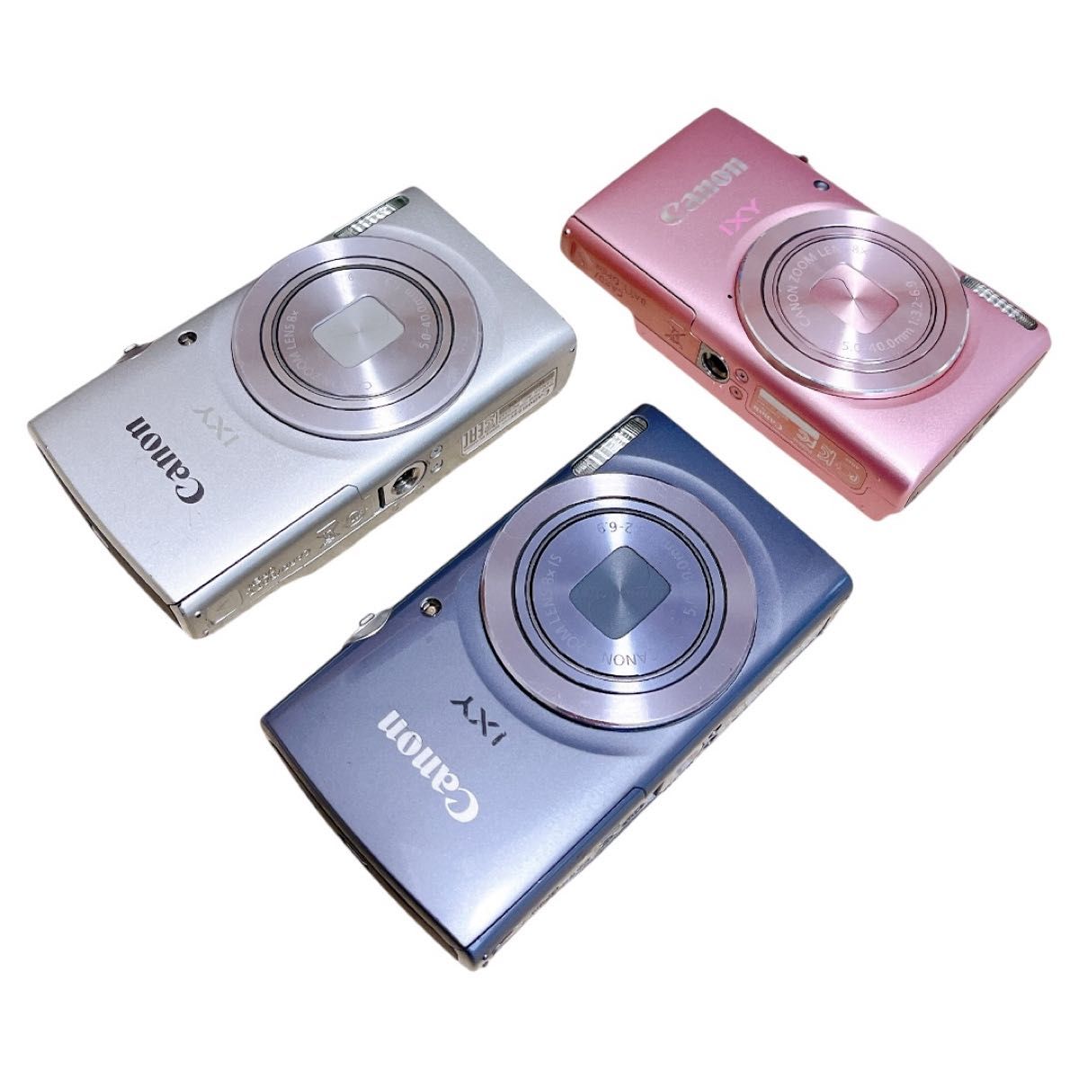 裕*様 Canon IXY デジタルカメラ ピンク ジャンク Canon IXY コンパクトデジタルカメラ ジャンク まとめ 3台セット