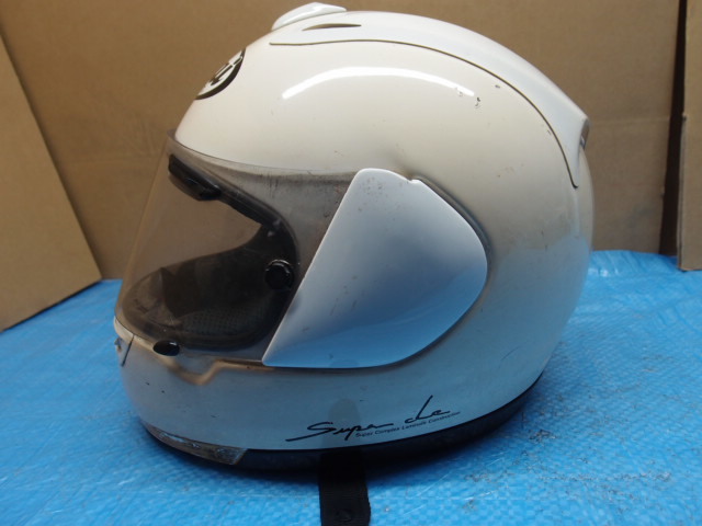 RX-7RⅢ　SuperCLC　Arai　ヘルメット　レトロ　長期保管品☆彡　現(xiàn)狀難あり
