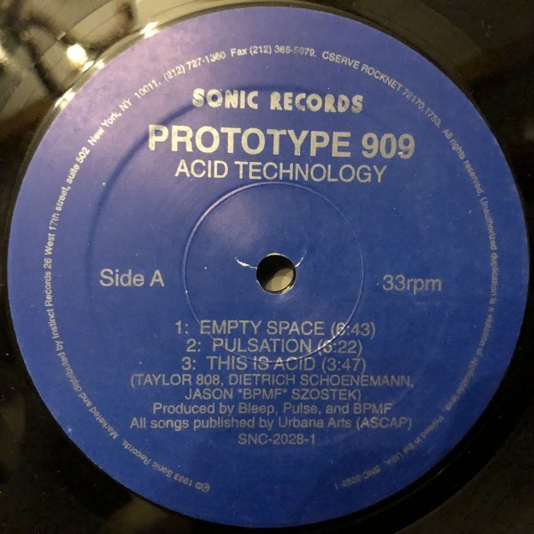 Prototype 909 / Acid Technology