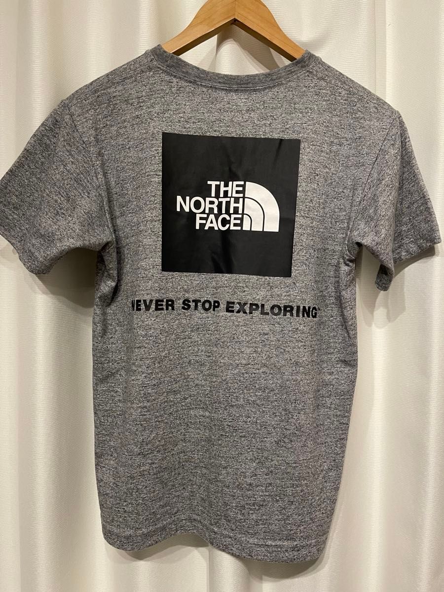 値下げ!プレイノースフェイスシャツ THE NORTH FACE ザノースフェイス Tシャツ グレー|Yahoo!フリマ