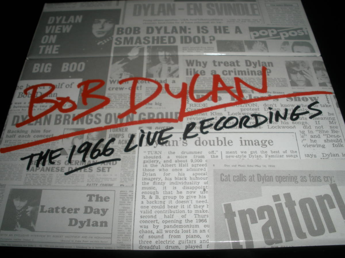 ボブ・ディラン ライヴ 1966 廃墟の街 ミスター・タンブリン・マン 女の如く 未発表 紙 美 Bob Dylan The 1966 Live Recordings_※参考画像 出典ボックス ソニー 正規盤