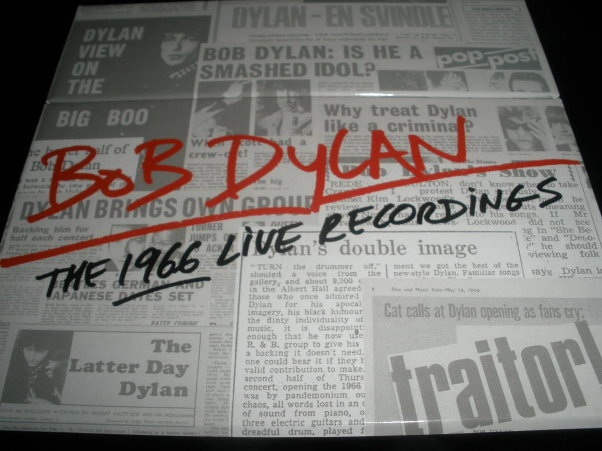 ボブ・ディラン ライヴ 1966 ライク・ア・ローリング・ストーン バンド ロビー ダンコ 未発表 紙 美品 Bob Dylan The 1966 Live Recordings_※参考画像 出典ボックス ソニー 正規盤