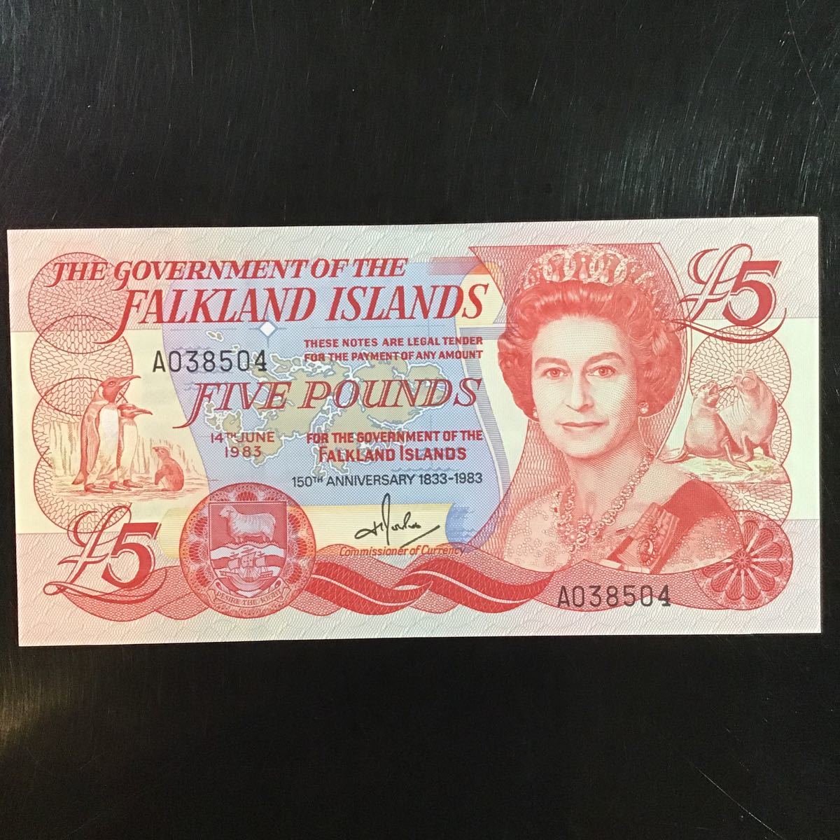 通販 激安 World Paper 特価ブランド Money FALKLAND Pounds 1983 5 ISLANDS