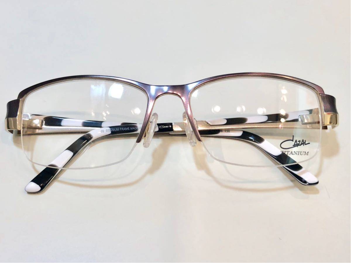 新品 CAZAL カザール ドイツ製 眼鏡 メガネ 綺麗 上品 オシャレ MOD