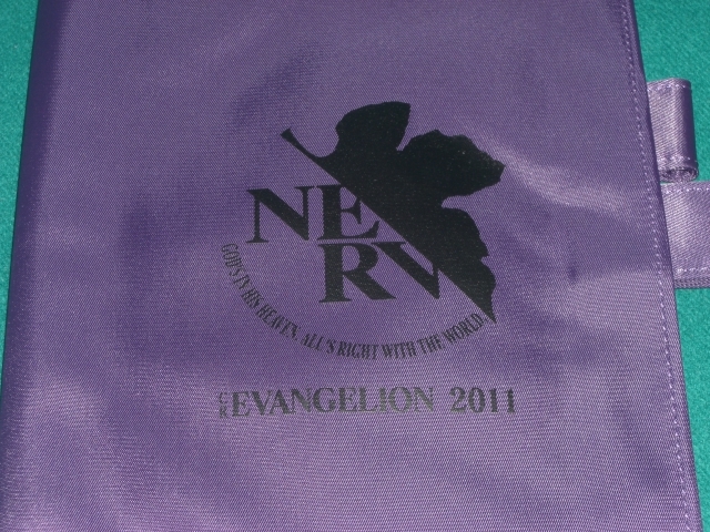 2011eva обложка для записной книжки 1 серийный номер * фиолетовый sin* Evangelion театр версия :||