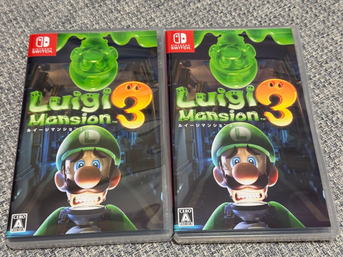 Switch ルイージマンション セット Nintendo Switch ルイージマンション3 2本セット|Yahoo!フリマ