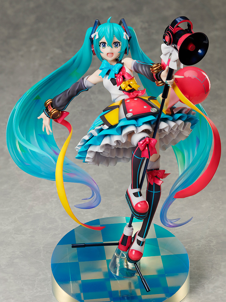 初音ミク マジカルミライ 2018 Ver. 1/7スケール フィギュア 会場予約特典 特製エフェクトボード付き_画像3